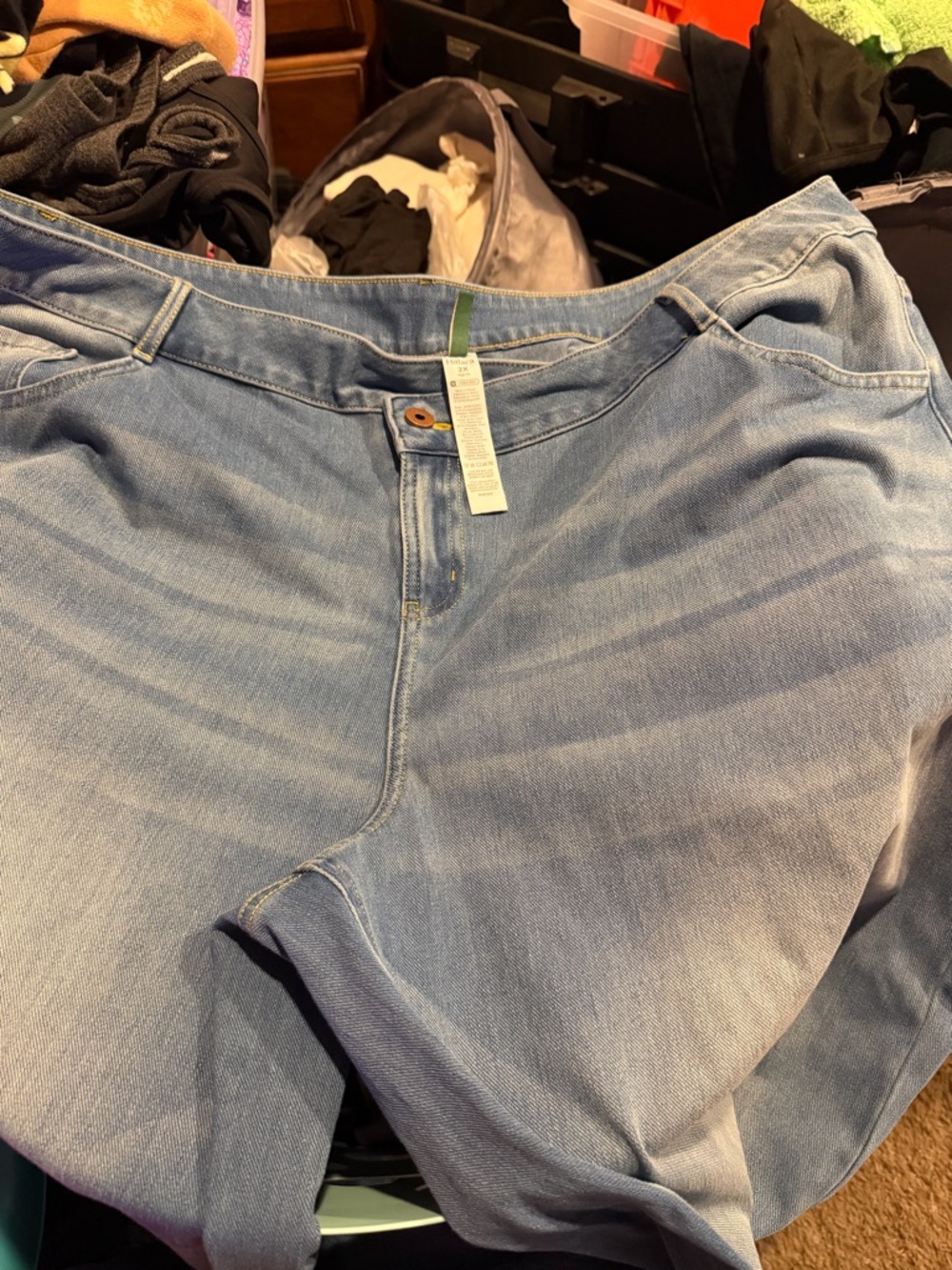 HALARA Light Blue Denim Jeans